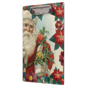 Santa Claus bringing gifts and presents クリップボード (左)