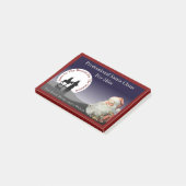 Santa Claus Business Sticky Notes ポストイット (アングル)