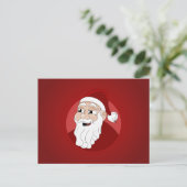 Santa Claus Cartoon シーズンポストカード (スタンド正面)