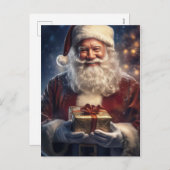Santa Claus Christmas Card シーズンポストカード (正面/裏面)