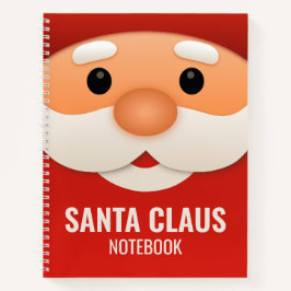 Santa Claus Christmas Notebook Cover ノートブック