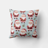 Santa Claus Christmas pillows クッション (裏面)