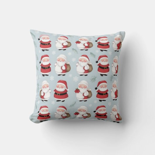 Santa Claus Christmas pillows クッション (正面)