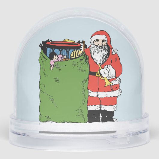 SANTA CLAUS CHRISTMAS SNOW GLOBES SNOW GLOBES (裏面)