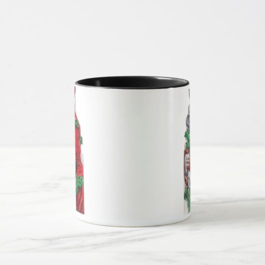 Santa Claus Classic Mug, 11 oz マグカップ (中央)