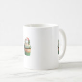 santa claus cupcakes mug コーヒーマグカップ (正面右)