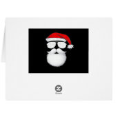 Santa Claus Face Sunglasses With Hat Beard Christm (裏面横)