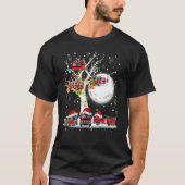 Santa Claus Fire Engines On Tree Christmas Pajama  Tシャツ (正面)