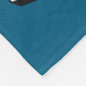 Santa Claus Gangsta Wrapper Funny Christmas  フリースブランケット (角)