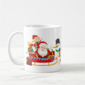 Santa Claus Is Coming To Town Mug コーヒーマグカップ (左)
