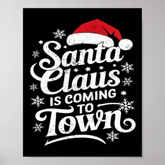 Santa Claus Is Coming To Town This Christmas  ポスター (正面)