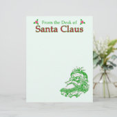 Santa Claus Letterheadのデスクから (スタンド正面)