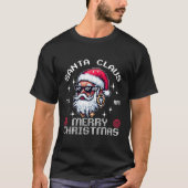 Santa claus merry Christmas Tシャツ (正面)