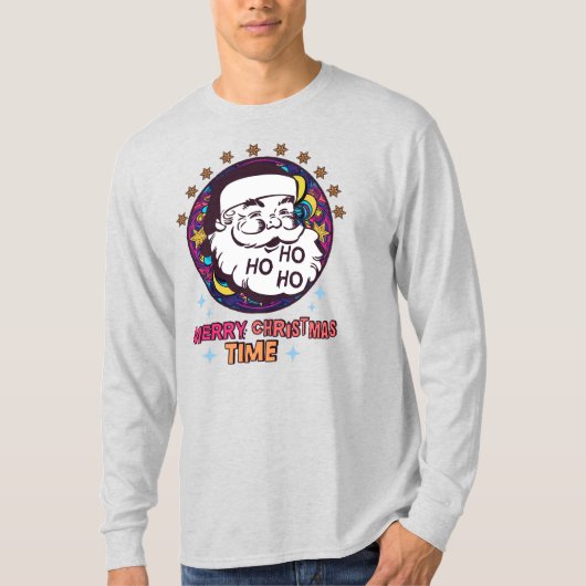 Santa Claus NEW Christmas Tシャツ (正面)