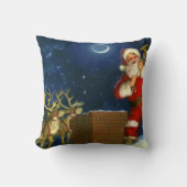 Santa Claus on the roof クッション (正面)