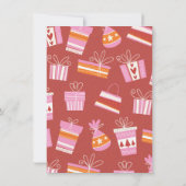 Santa Claus One night only Sign 招待状 (裏面)