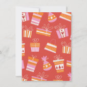 Santa Claus One night only Sign 招待状 (裏面)