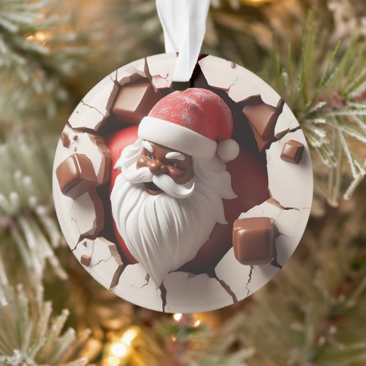Santa Claus Ornament with Festive Cheer オーナメント (ツリー)