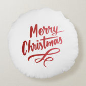 Santa Claus Pillow Cover  ラウンドクッション (裏面)