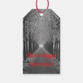 Santa Claus Pixelart Merry Christmas, Pixel Art  ギフトタグ (裏面)