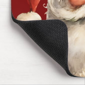 Santa Claus Retro Christmas マウスパッド (コーナー)