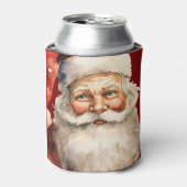 Santa Claus Retro Christmas 缶クーラー (缶正面)