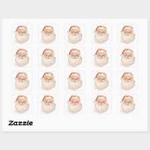 Santa Claus Sticker  スクエアシール (シート)