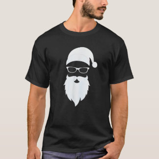 Santa Claus Sunglasses Funny Hipster Women Men Chr Tシャツ
