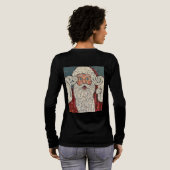 Santa Claus Surprised トライブレンドＴシャツ (背面全体)