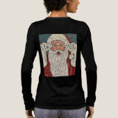 Santa Claus Surprised トライブレンドＴシャツ (背面)