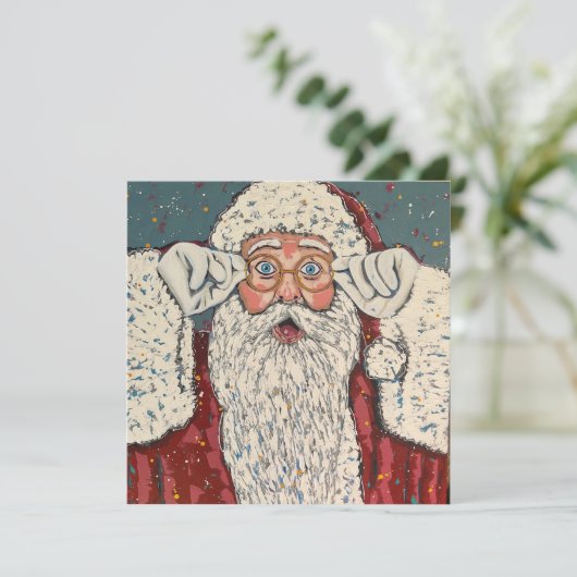 Santa Claus Surprised 招待状 (スタンド正面)