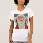 Santa Claus Surprised Tシャツ (正面)