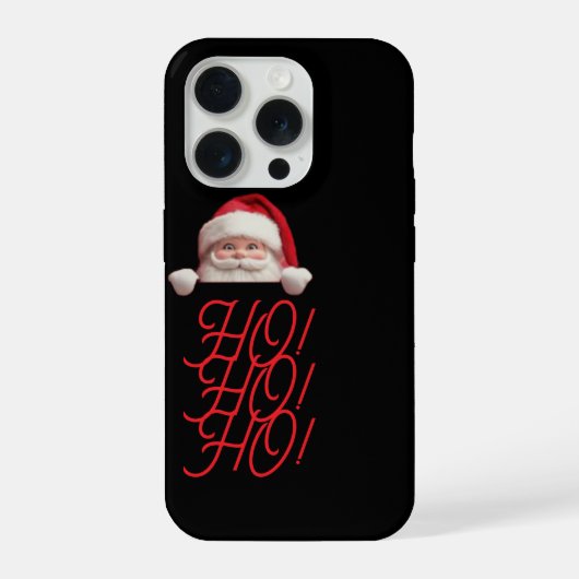 santa claus themed phone case iPhoneケース (裏面)