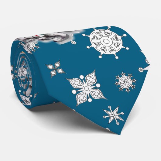 Santa Claus Weihnachtskrawatte  ネクタイ (ロール)