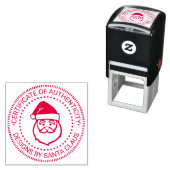 Santa Claus Xmas “Certificate of Authenticity” #3 セルフインキングスタンプ (インサイチュ)