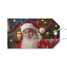 Santa Clauseは笑顔で手を振る