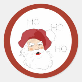 Santa Clauseスタンプ ラウンドシール