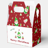 Santa Clauseパターン フェイバーボックス (見開き)