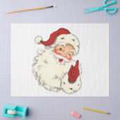 Santa Clauseヴィンテージアンティークレトロ 薄葉紙 (クラフト)
