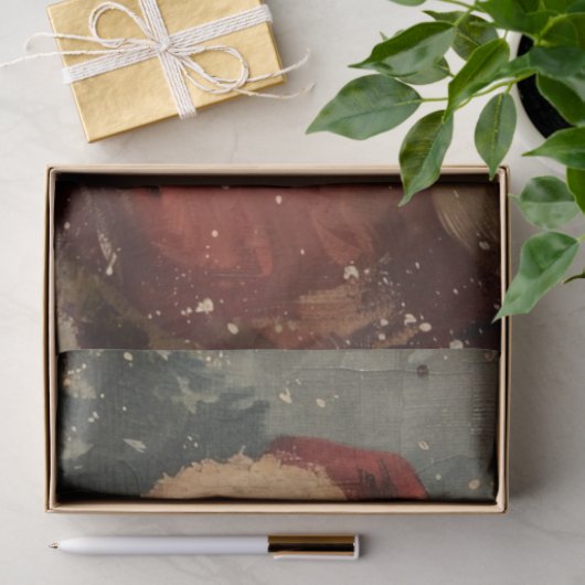 Santa Clauseヴィンテージ切り離し 薄葉紙 (ギフト)