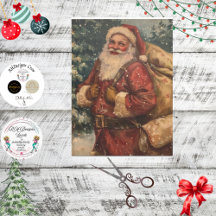 Santa Clauseヴィンテージ切り離し