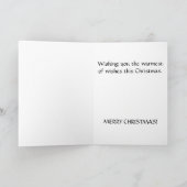Santa Clause Cards Christmas Greetings Card シーズンカード (内部)
