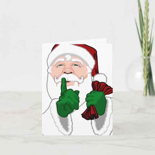 Santa Clause Cards Christmas Greetings Card シーズンカード (正面)