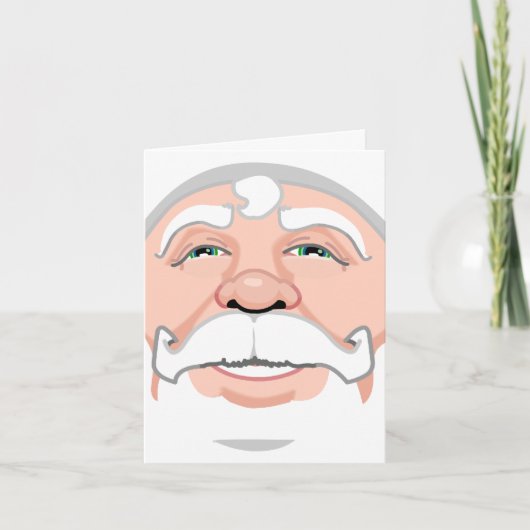 Santa Clause Cards Christmas Greetings Card シーズンカード (正面)