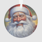 Santa Clause Christmas Happy New Year オーナメント (裏面)