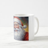 Santa Clause Christmas Happy New Year コーヒーマグカップ (正面右)