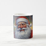 Santa Clause Christmas Happy New Year コーヒーマグカップ<br><div class="desc">デジタルコンピュータアニマルアート – カレッポップ・アートのジアート – Santa Clauseコンピュータイメージ</div>