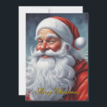 Santa Clause Christmas Happy New Year シーズンカード<br><div class="desc">デジタルコンピュータアニマルアート – カレッポップ・アートのジアート – Santa Clauseコンピュータイメージ</div>