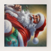 Santa Clause Christmas Happy New Year ジグソーパズル (横)