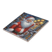 Santa Clause Christmas Happy New Year タイル (側面)